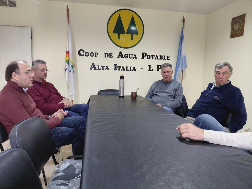 La Pampa: reuniones de trabajo con las dos cooperativas Alta Italia ...