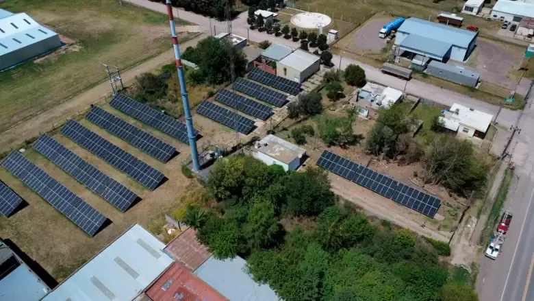 Parque solar fotovoltaico de CEOSCA en Camilo Aldao
